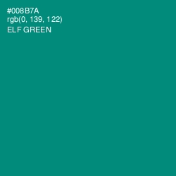 #008B7A - Elf Green Color Image